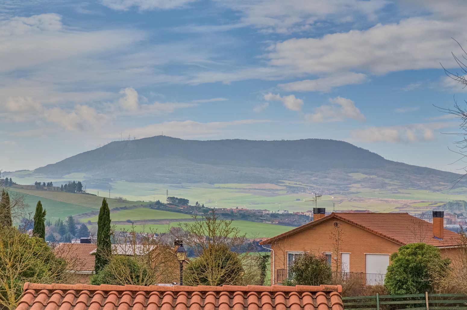 Exterior view of House or chalet for sale in Aranguren  with Heating, Parquet flooring and Terrace