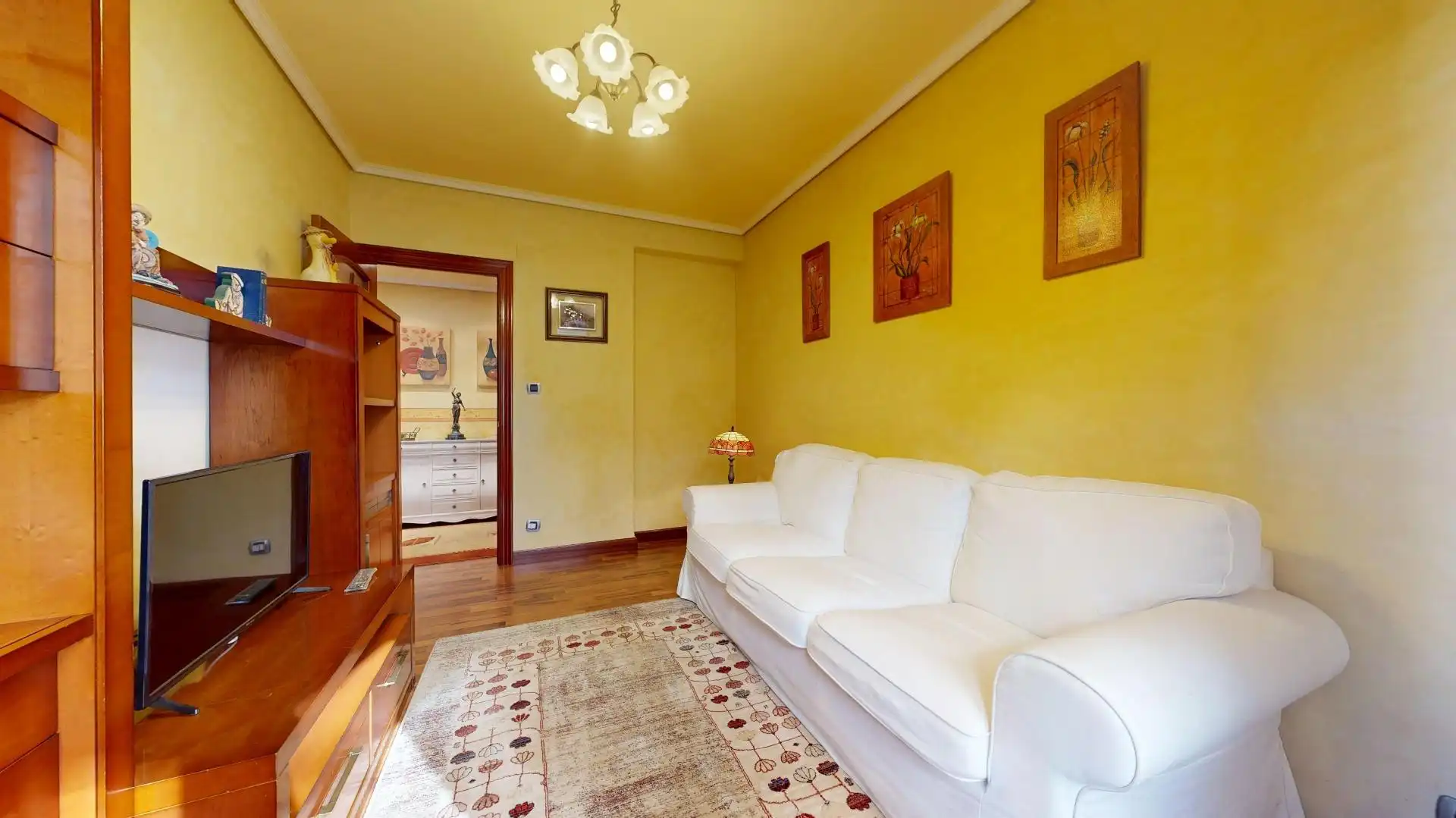 Sala de estar de Piso en venta en Valle de Mena con Calefacción y Terraza