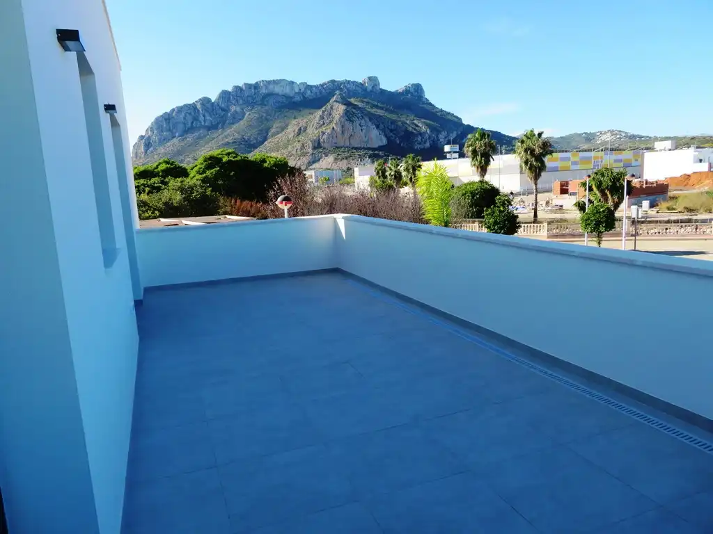Terraza de Casa o chalet en venta en Els Poblets con Aire acondicionado, Calefacción y Jardín privado
