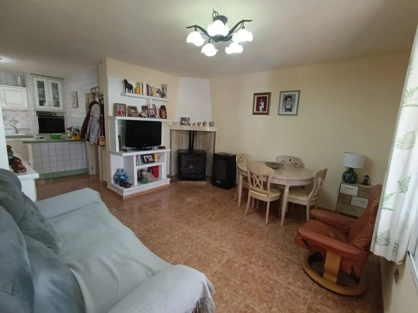 Sala de estar de Casa o chalet en venta en Villajoyosa / La Vila Joiosa con Jardín privado, Terraza y Balcón