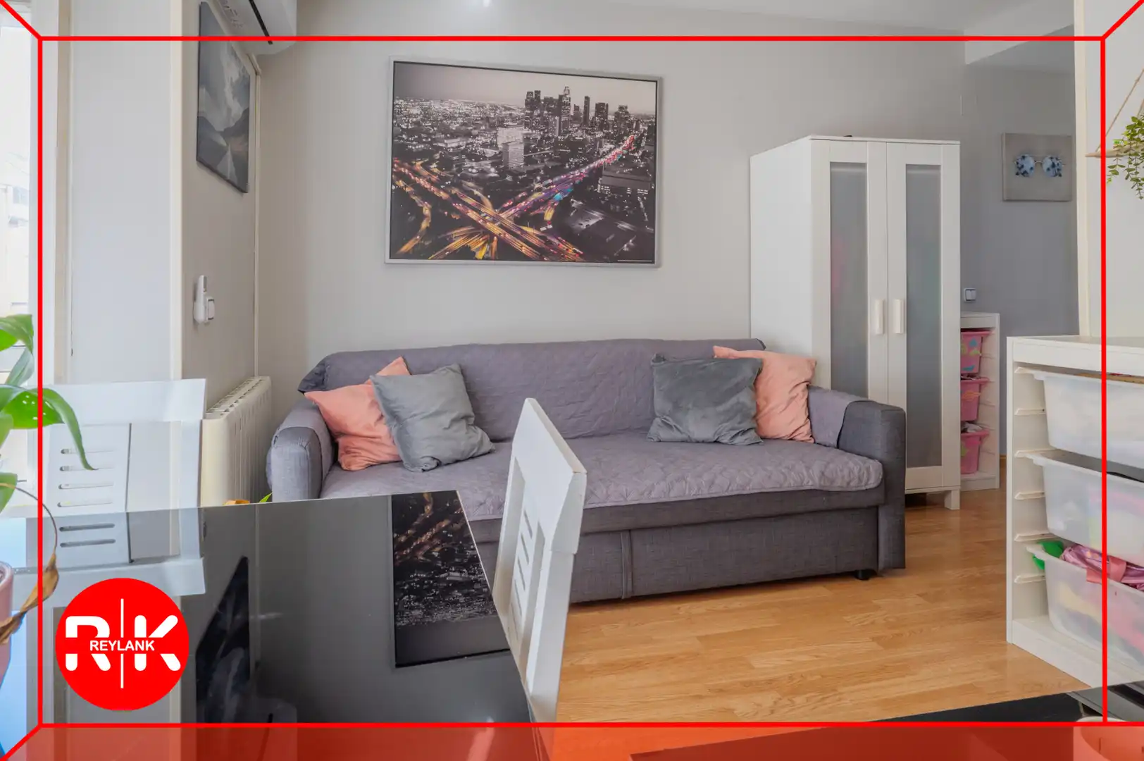 Sala de estar de Piso en venta en Coslada con Aire acondicionado, Calefacción y Horno