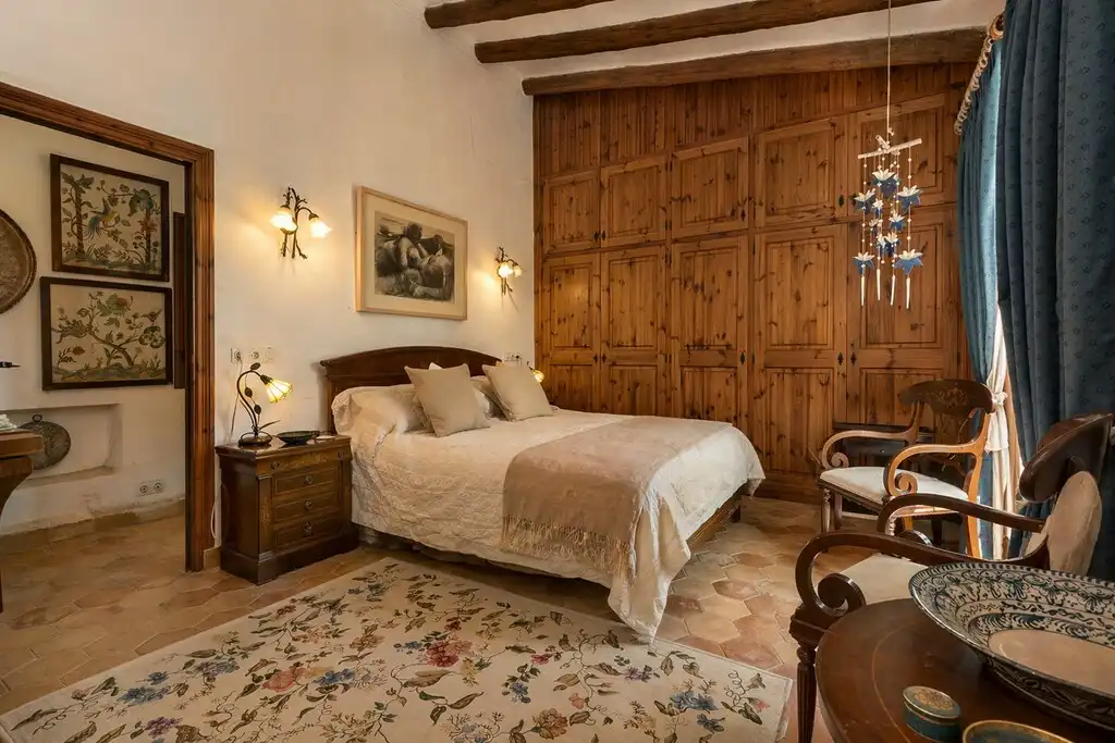 Bedroom of Country homes for sale in Mancor de la Vall  with Private garden, Terrace and Swimming Pool