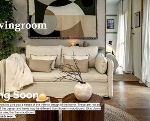 Living room of Apartment to rent in  Barcelona Capital  with Air Conditioner, Heating and Furnished