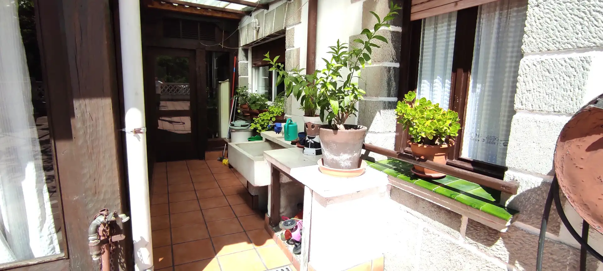 Terrassa de Casa o xalet en venda en Valle de Trápaga-Trapagaran amb Calefacció, Parquet i Terrassa