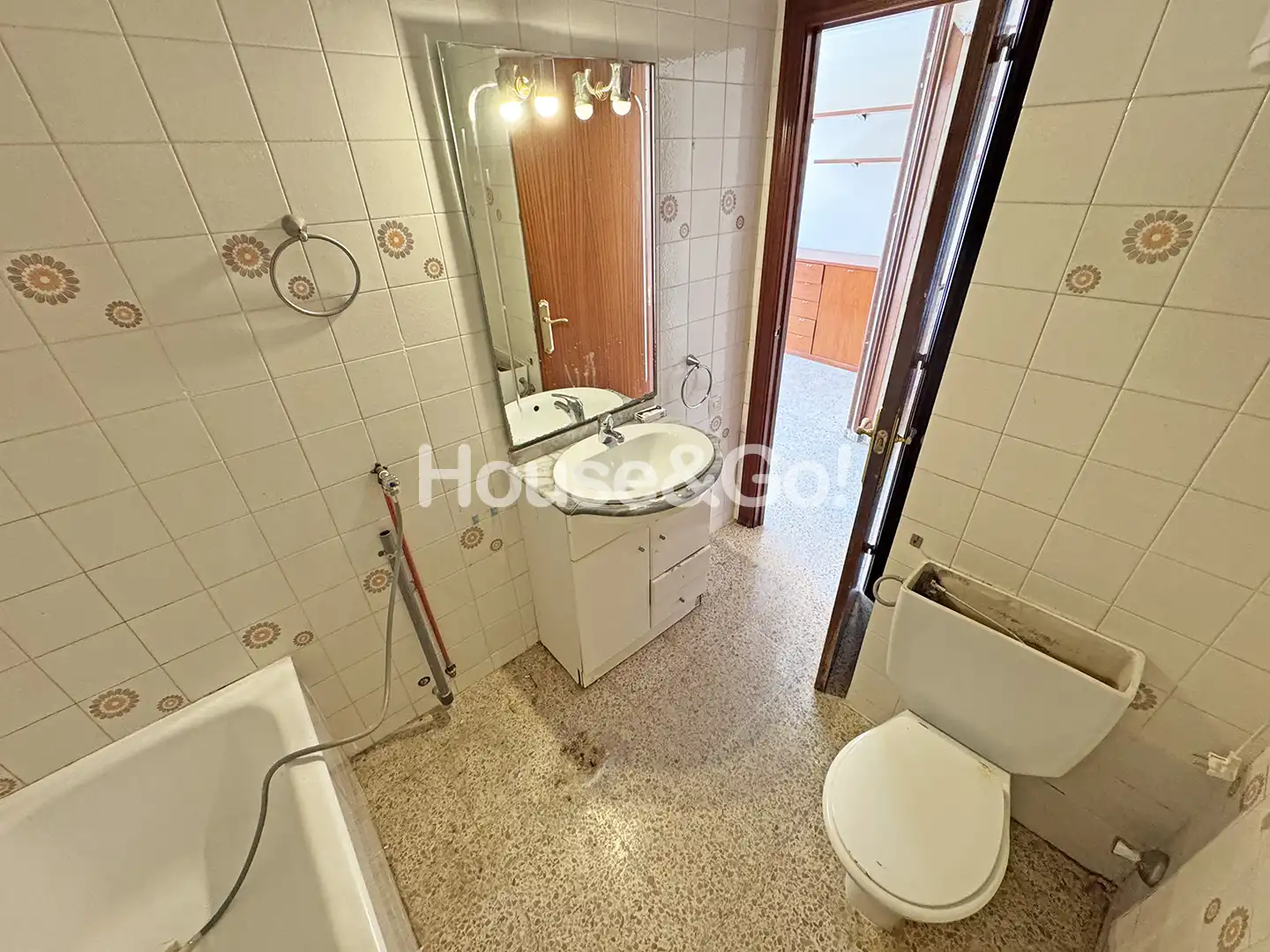 Bany de Apartament en venda en Santa Susanna amb Jardí privat, Terrassa i Balcó