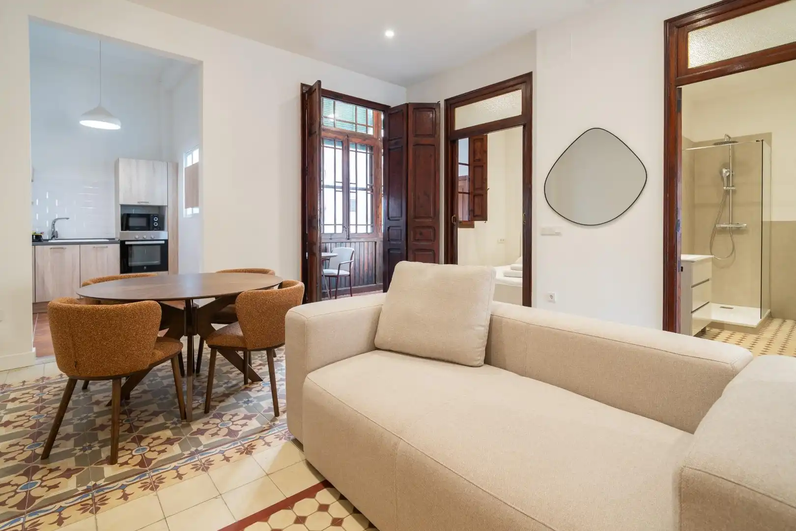 Living room of Flat for rent in Poblats Marítims