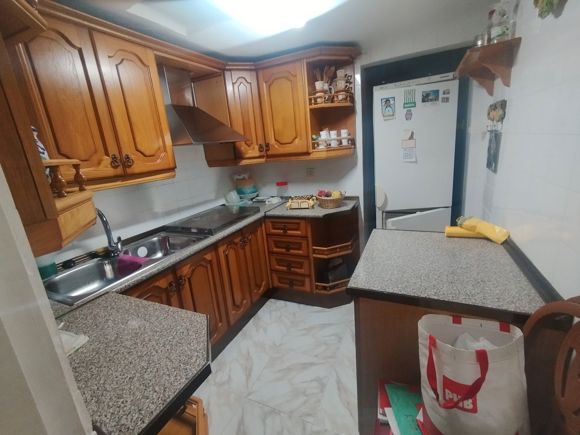 Kitchen of Single-family semi-detached for sale in  Sevilla Capital  with Air Conditioner, Furnished and Alarm