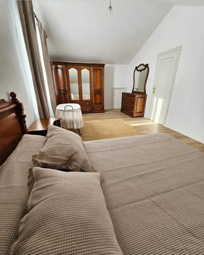 Bedroom of Houses for rent in A Pobra do Caramiñal  with Storage room, Furnished and Pets allowed