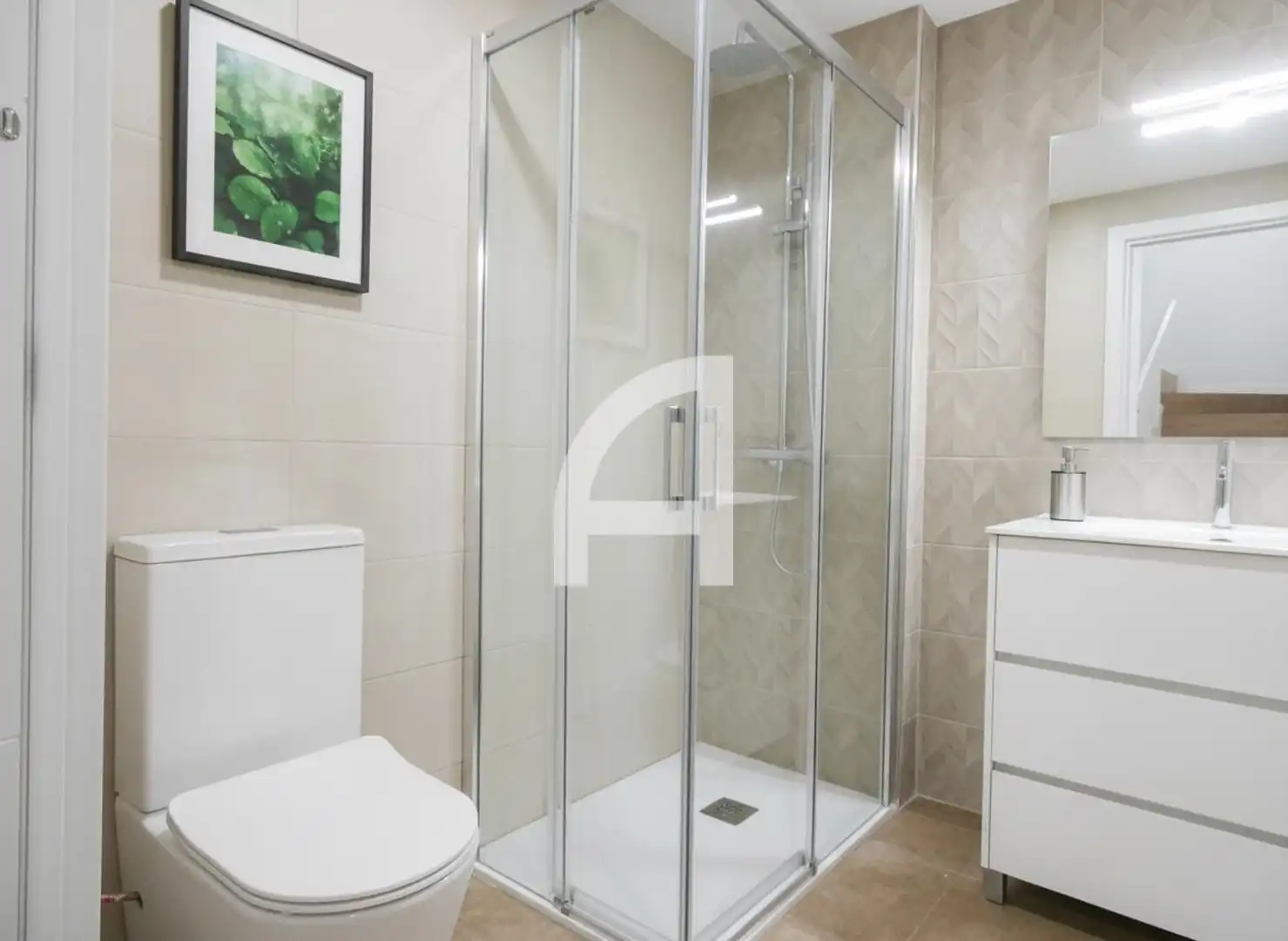 Bathroom of Duplexes for sale in Terrassa  with Air Conditioner, Heating and Parquet flooring
