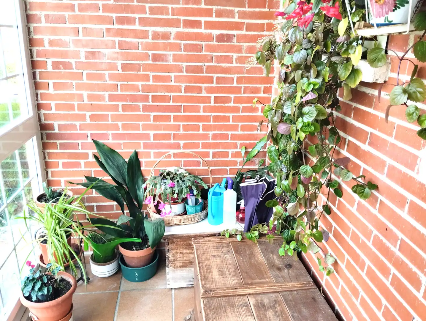 Terraza de Casa adosada en venta en San Lorenzo de El Escorial con Aire acondicionado, Calefacción y Jardín privado
