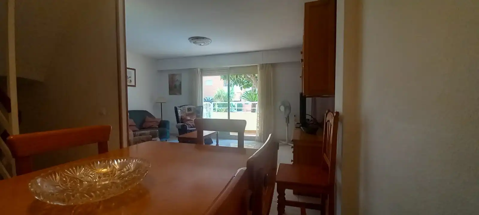 Sala de estar de Casa adosada de alquiler en Gandia con Terraza, Amueblado y Horno