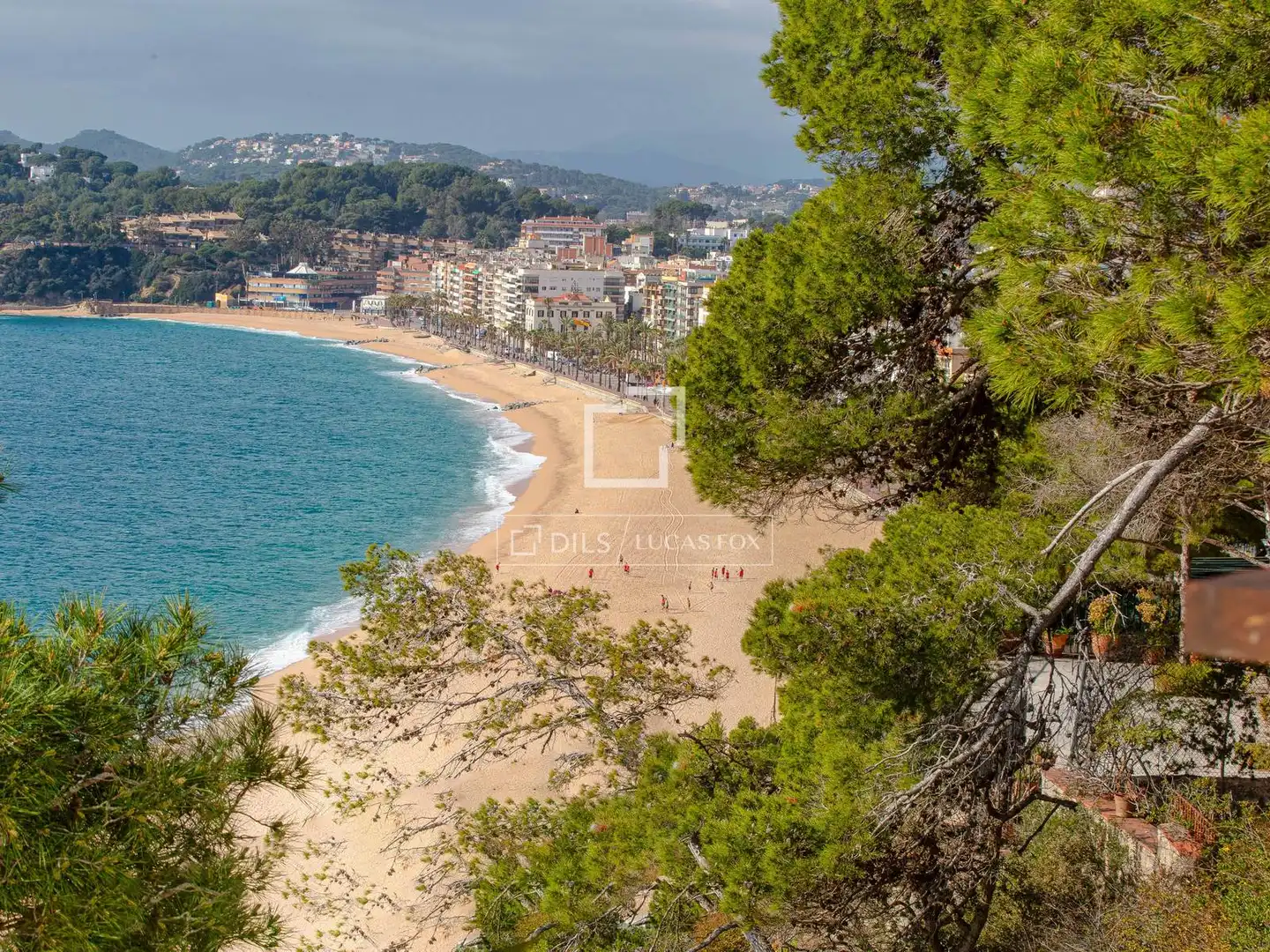 Vista exterior de Casa o xalet en venda en Lloret de Mar amb Jardí privat, Traster i Piscina