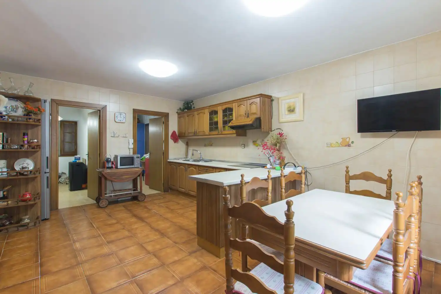 Cocina de Casa o chalet en venta en Atetz con Calefacción, Terraza y Amueblado