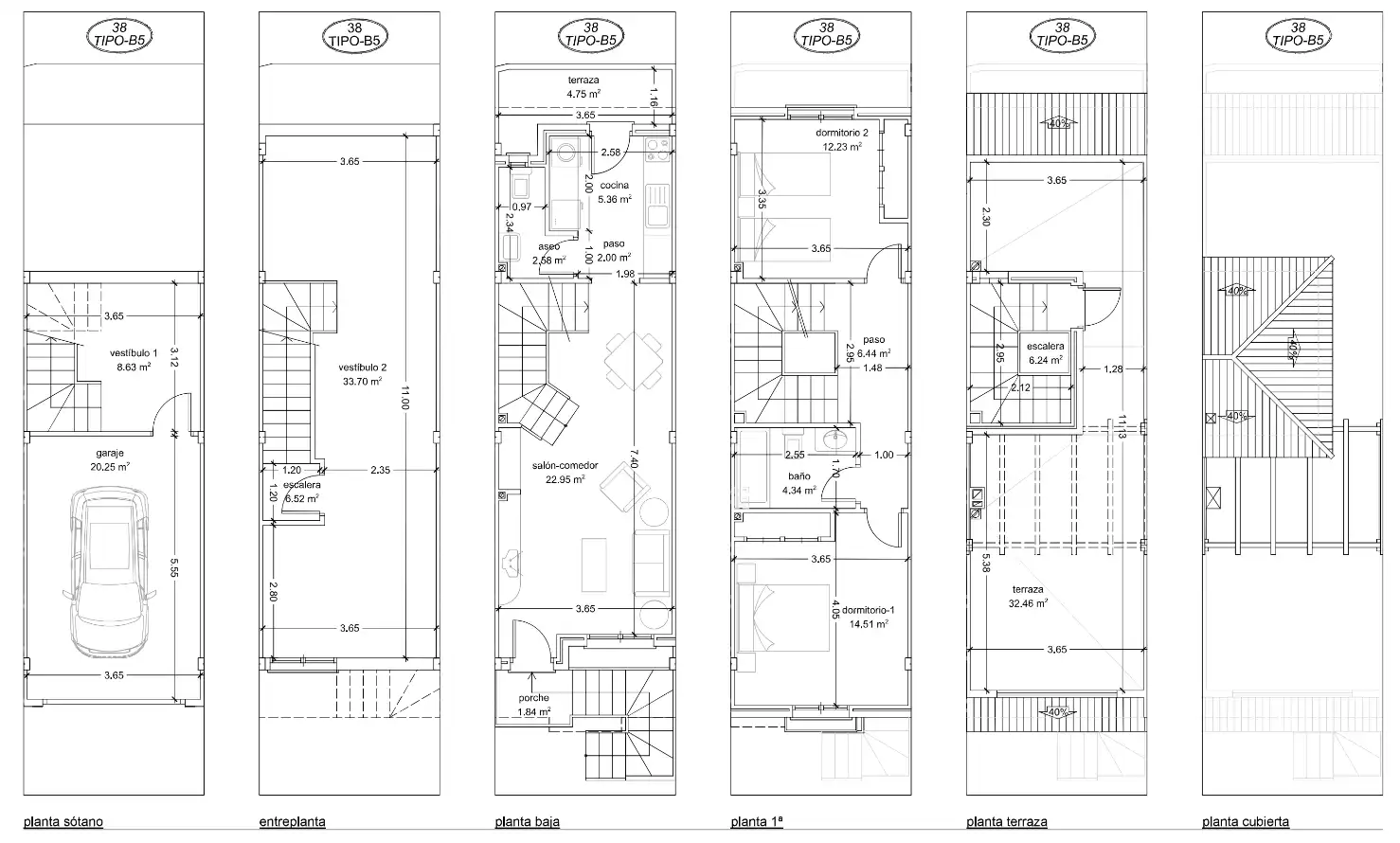 Casa adosada en venta en La Unión con Aire acondicionado, Terraza y Piscina