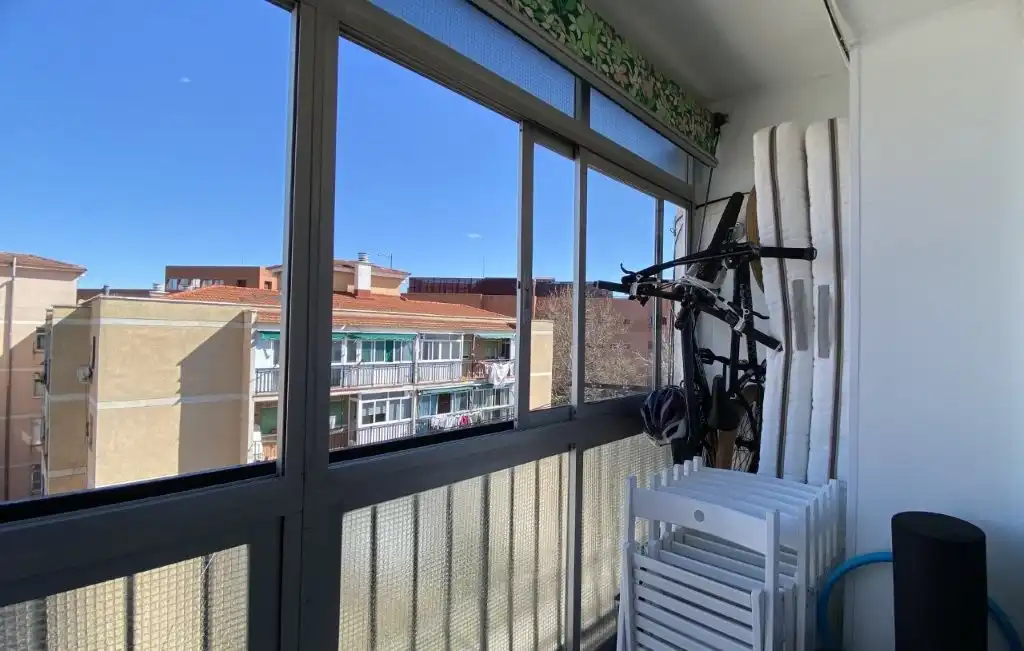Balcony of Flat for sale in Leganés  with Air Conditioner, Heating and Terrace