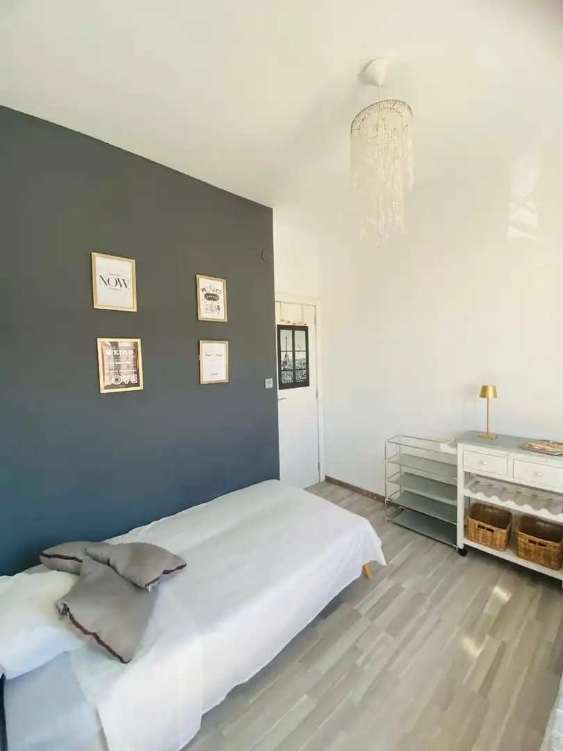 Bedroom of Flat for sale in Valencia  with Air Conditioner, Heating and Parquet flooring
