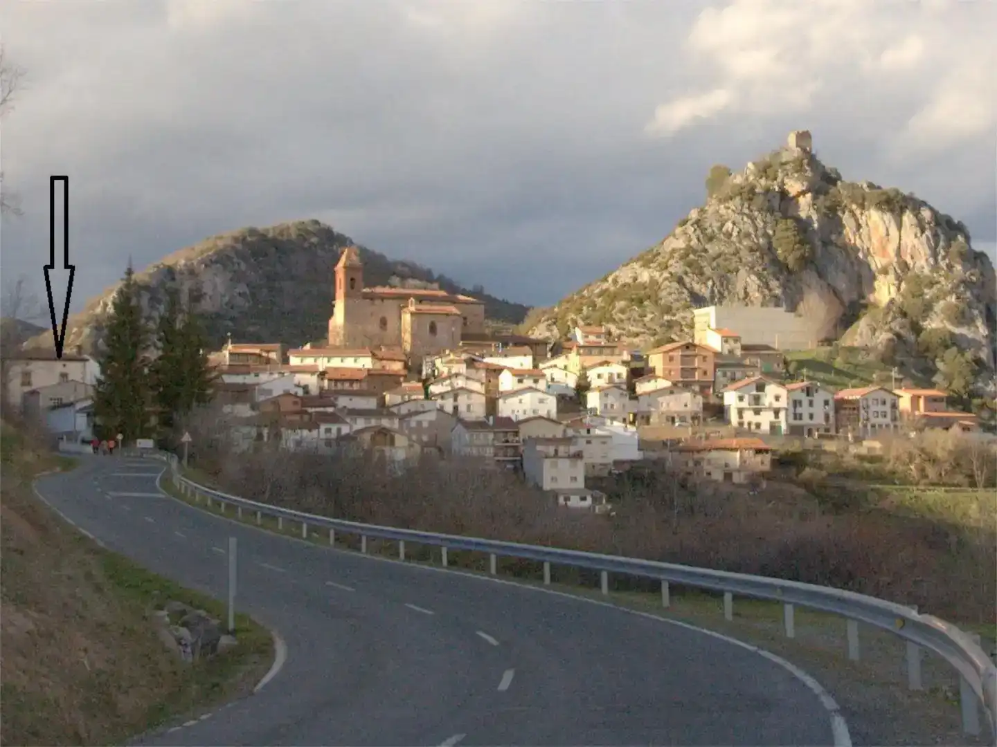Vista exterior de Casa o chalet en venta en Nieva de Cameros con Jardín privado