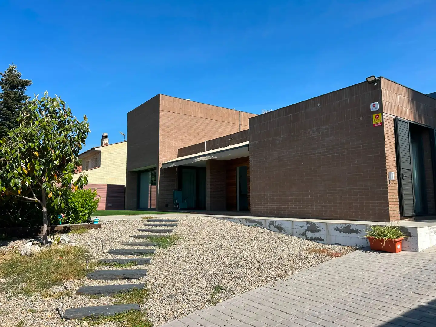 Exterior view of Houses for sale in Viladecavalls  with Air Conditioner, Heating and Private garden