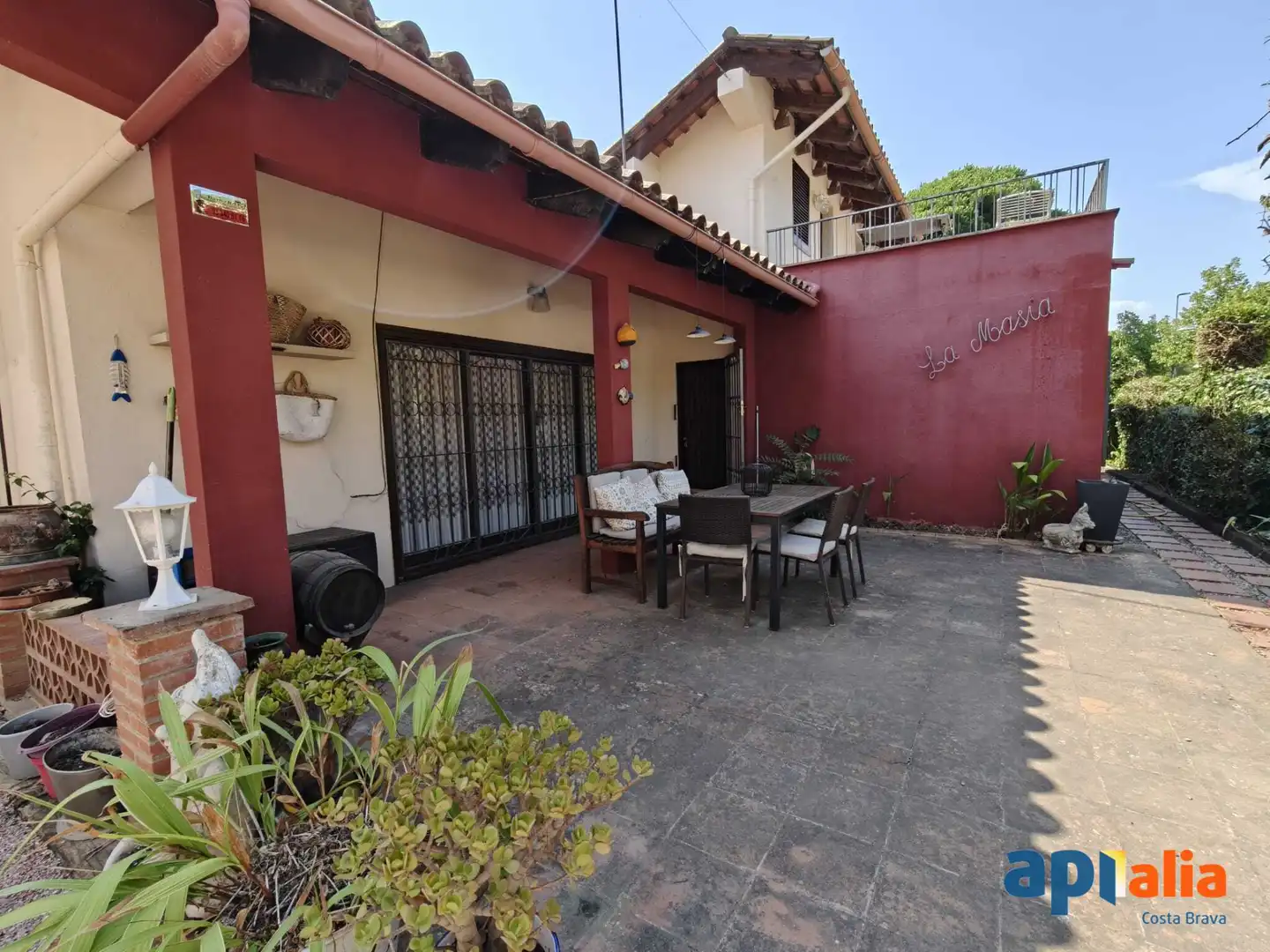 Terraza de Casa o chalet en venta en Calonge i Sant Antoni con Aire acondicionado, Calefacción y Jardín privado