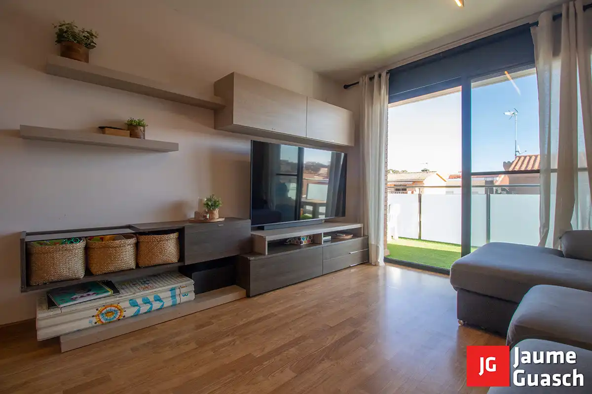 Wohnzimmer von Wohnung zum Verkauf in Torredembarra mit Klimaanlage, Heizung und Parkett