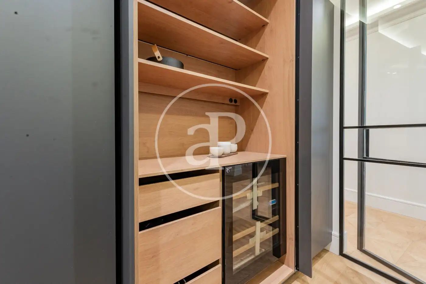 Küche von Wohnung zum Verkauf in Madrid mit Klimaanlage, Heizung und Balkon