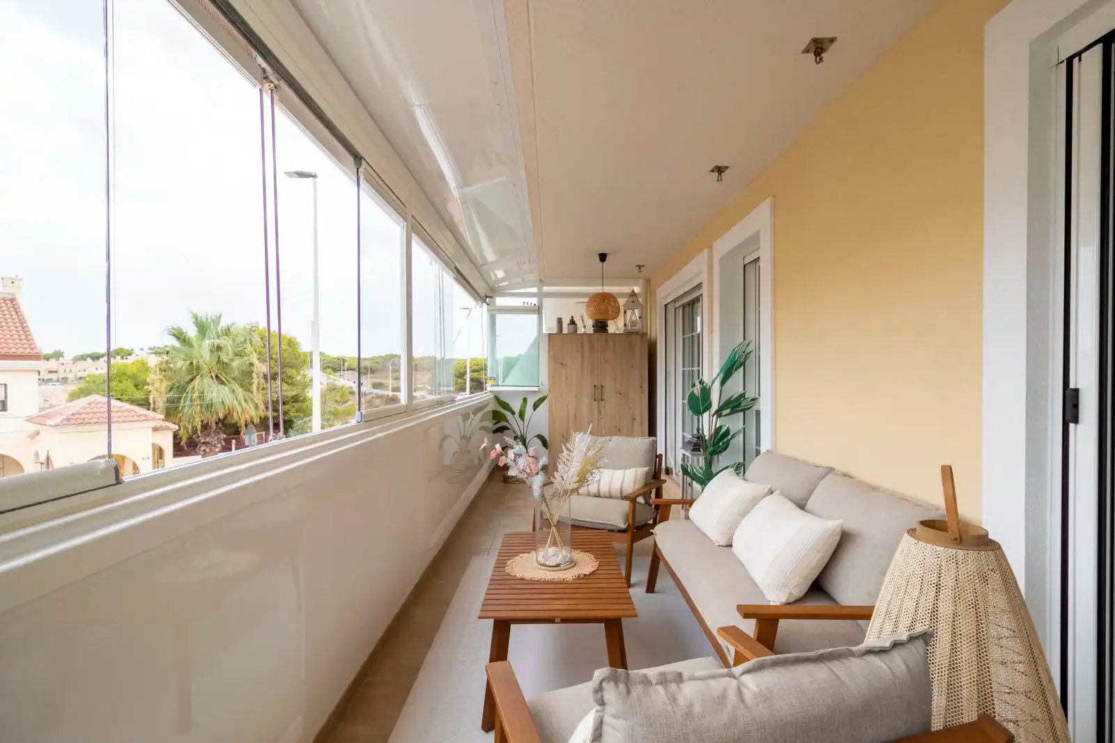 Balcony of Flat for sale in Santa Pola  with Furnished and Community pool