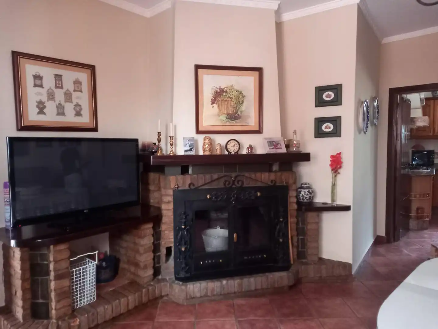 Sala d'estar de Finca rústica en venda en Antequera amb Jardí privat