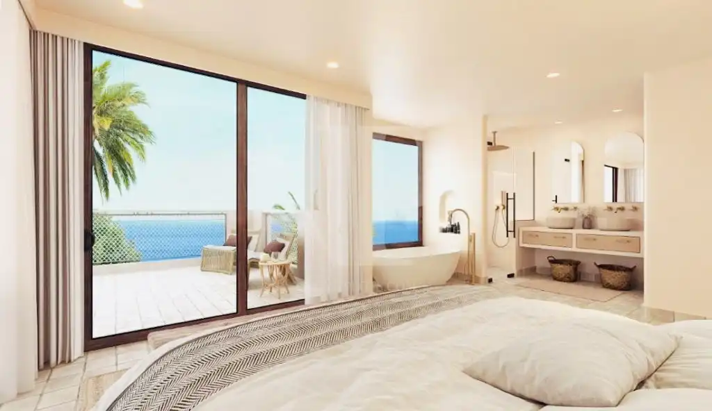 Bedroom of Houses for sale in Jávea / Xàbia  with Air Conditioner, Heating and Private garden