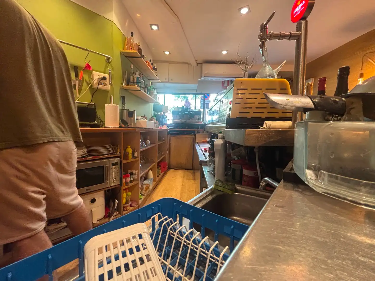 Cocina de Local en traspaso en Barcelona con Aire acondicionado, Calefacción y Terraza