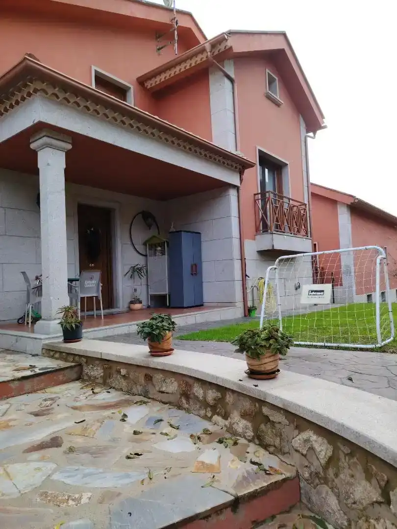 Jardín de Casa o chalet en venta en Sanxenxo con Balcón