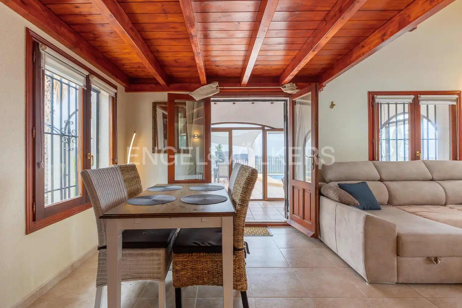 Comedor de Casa o chalet en venta en Pego con Aire acondicionado, Calefacción y Jardín privado