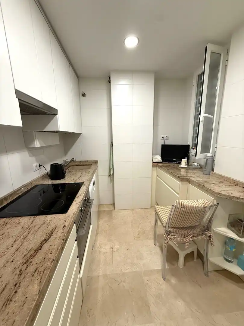 Cocina de Apartamento en venta en Finestrat con Aire acondicionado, Calefacción y Terraza