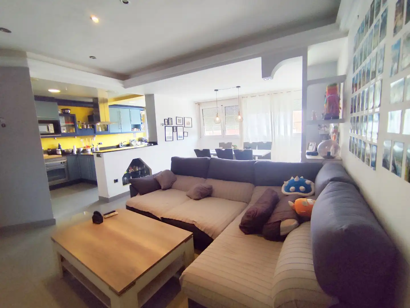 Living room of Flat for sale in Vilanova del Camí  with Air Conditioner, Heating and Oven