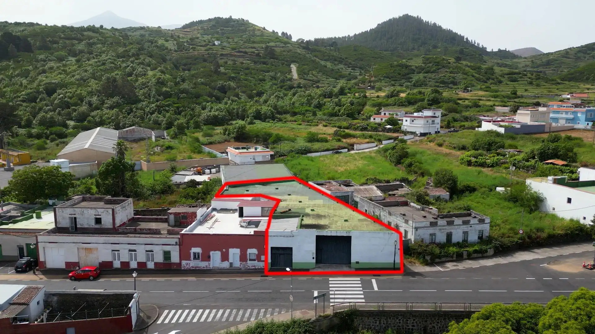 Vista exterior de Nau industrial en venda en El Tanque