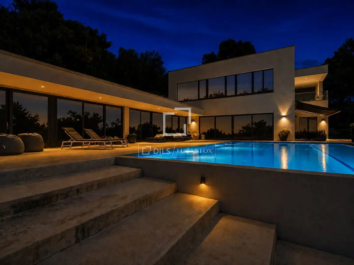 Schwimmbecken von Haus oder Chalet zur Miete in  Palma de Mallorca mit Klimaanlage, Heizung und Privatgarten