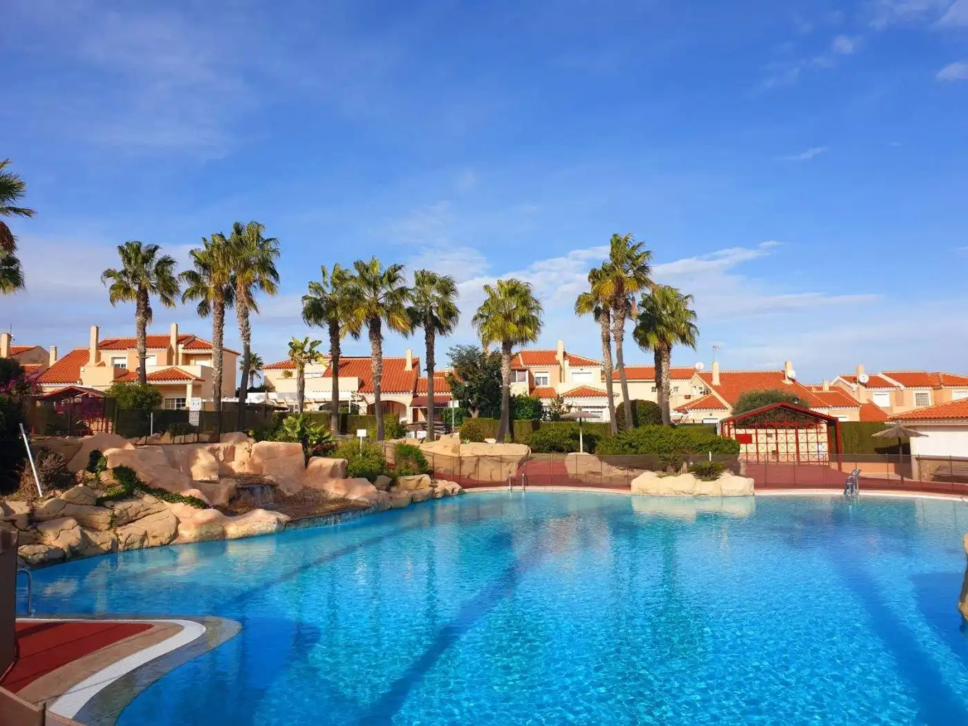 Swimming pool of Houses for sale in Santa Pola  with Heating, Private garden and Furnished