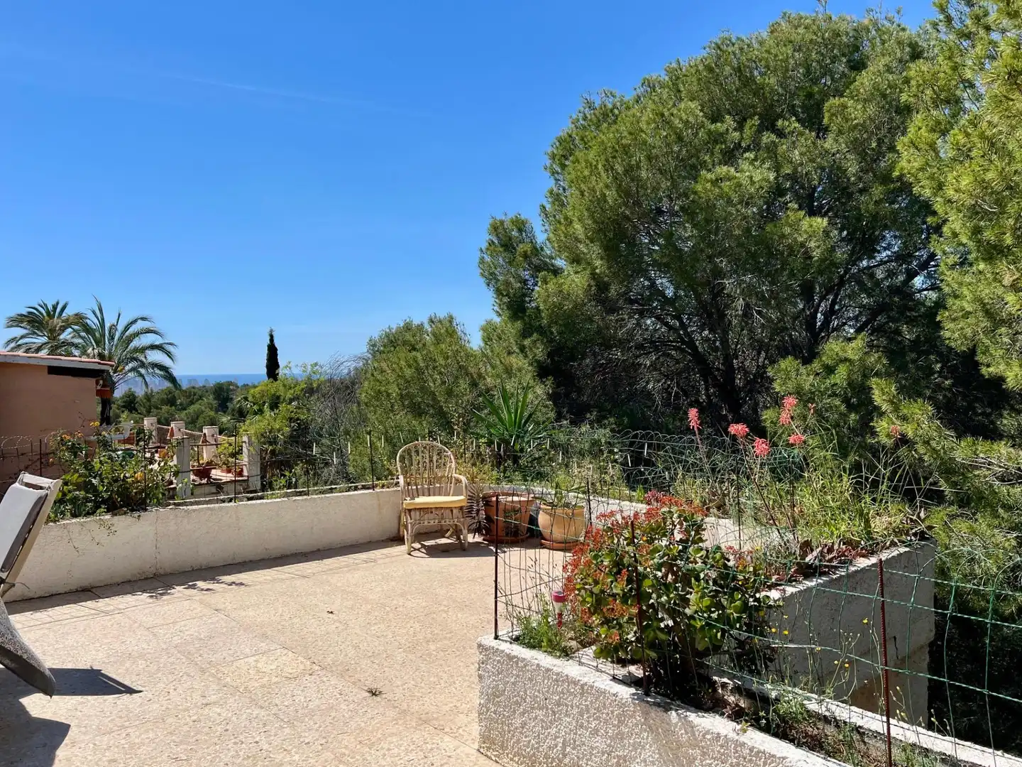 Terraza de Casa o chalet en venta en La Nucia con Aire acondicionado, Terraza y Amueblado