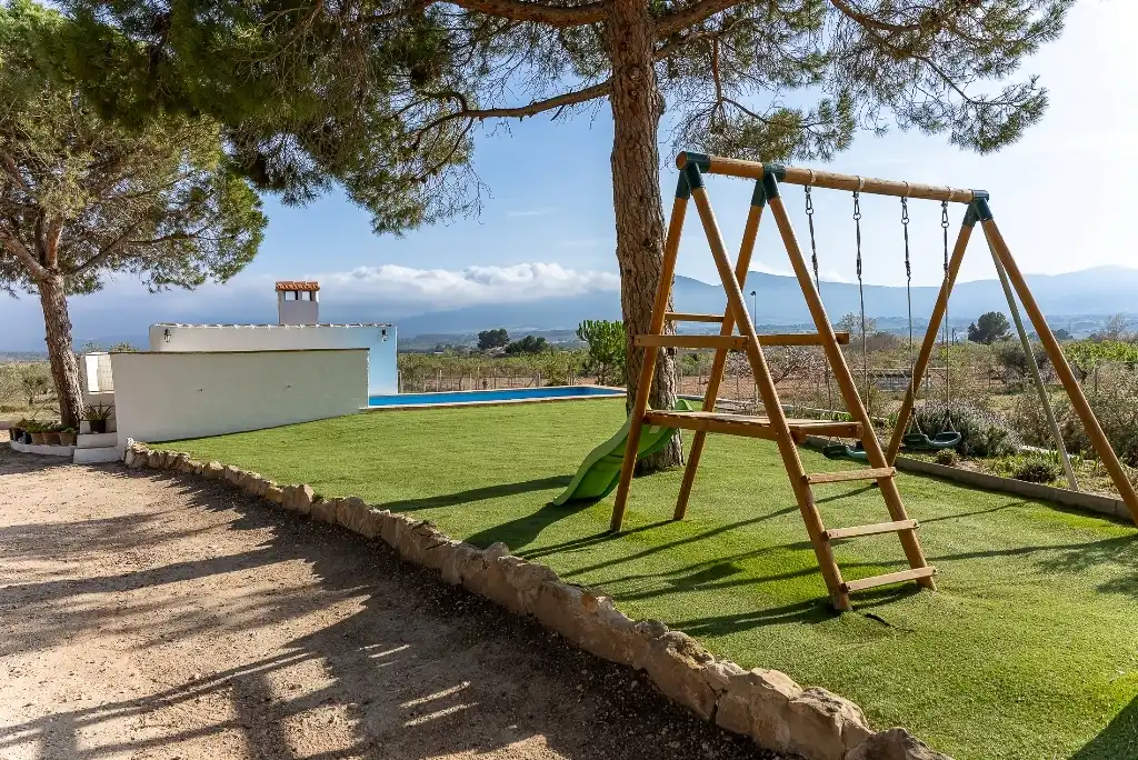 Jardín de Casa o chalet en venta en Castalla con Jardín privado, Piscina y Amueblado