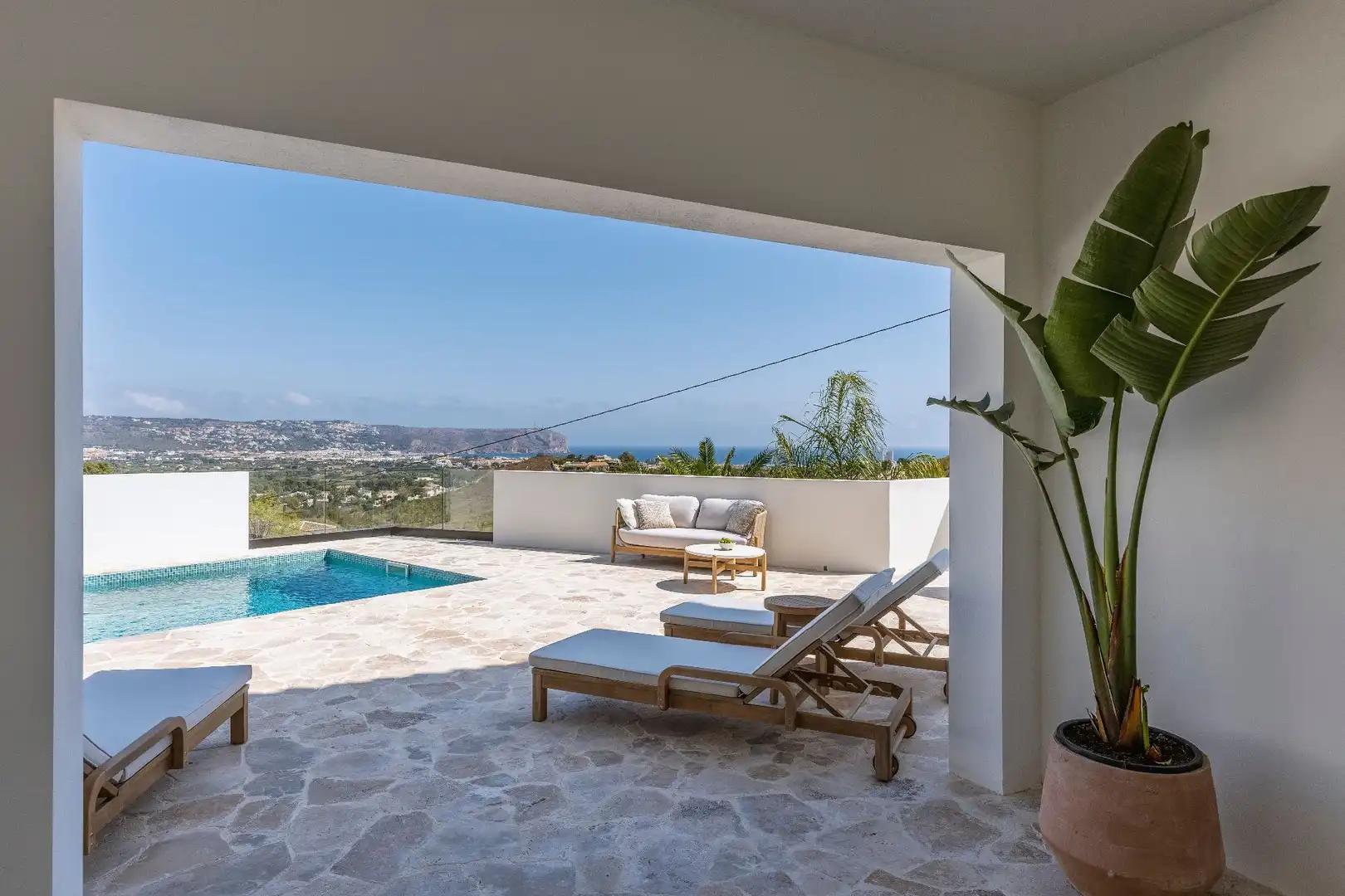 Terrace of Houses for sale in Jávea / Xàbia  with Air Conditioner, Heating and Private garden
