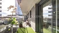 Terrace of Apartment for sale in Badalona  with Air Conditioner, Heating and Parquet flooring