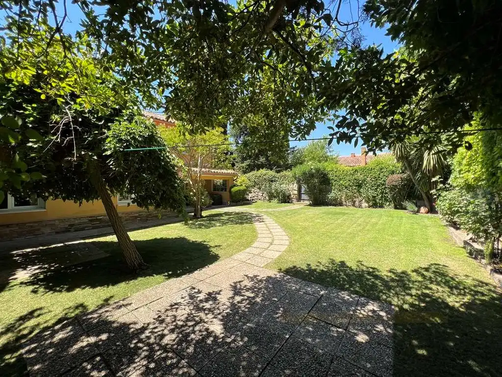 Jardí de Casa o xalet en venda en Galapagar amb Aire condicionat, Jardí privat i Piscina