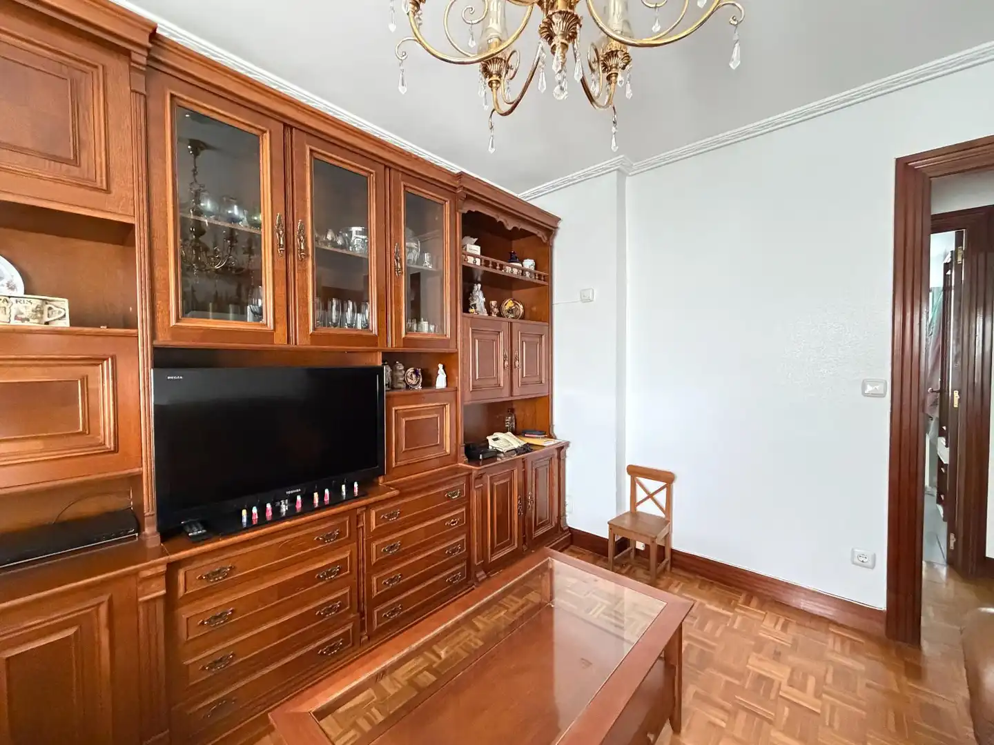 Sala d'estar de Pis en venda en Lasarte-Oria amb Calefacció, Parquet i Terrassa