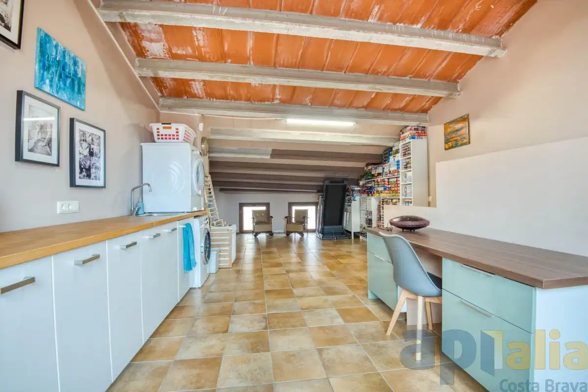 Cocina de Casa adosada en venta en Sant Feliu de Guíxols con Calefacción, Jardín privado y Terraza