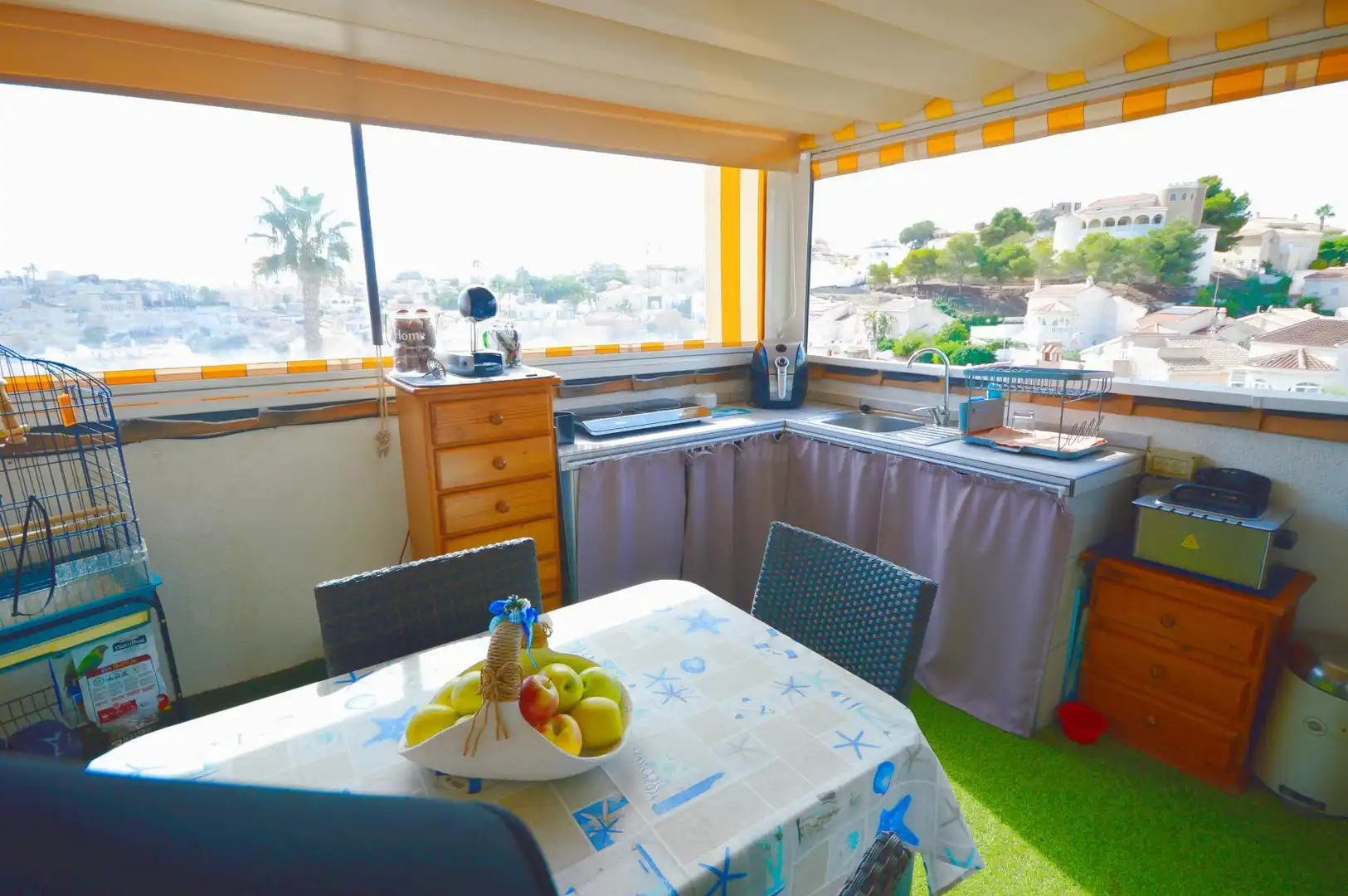 Terrasse von Einfamilien-Reihenhaus zum Verkauf in Ciudad Quesada