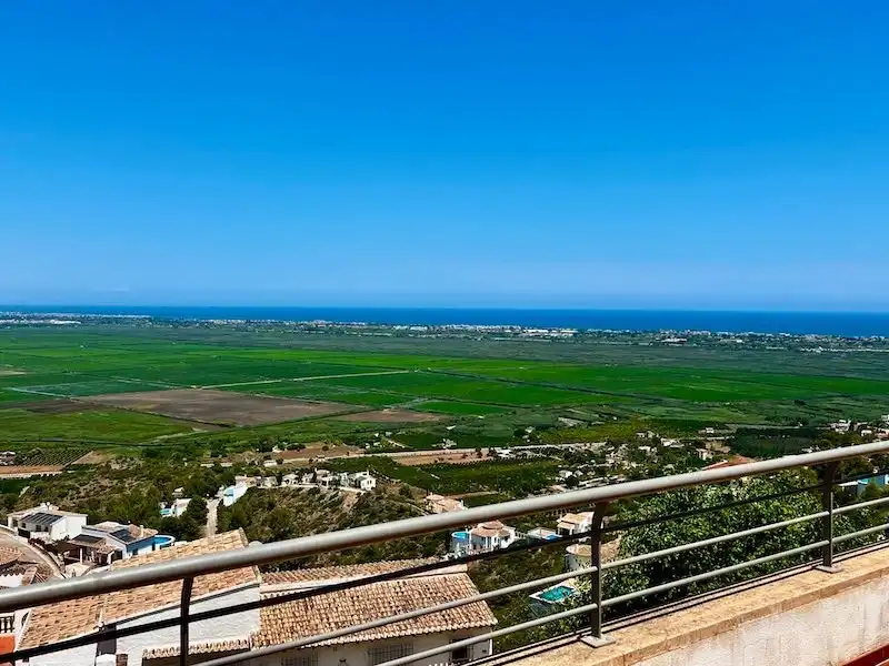 Vista exterior de Apartamento de alquiler en Pego con Aire acondicionado, Calefacción y Terraza