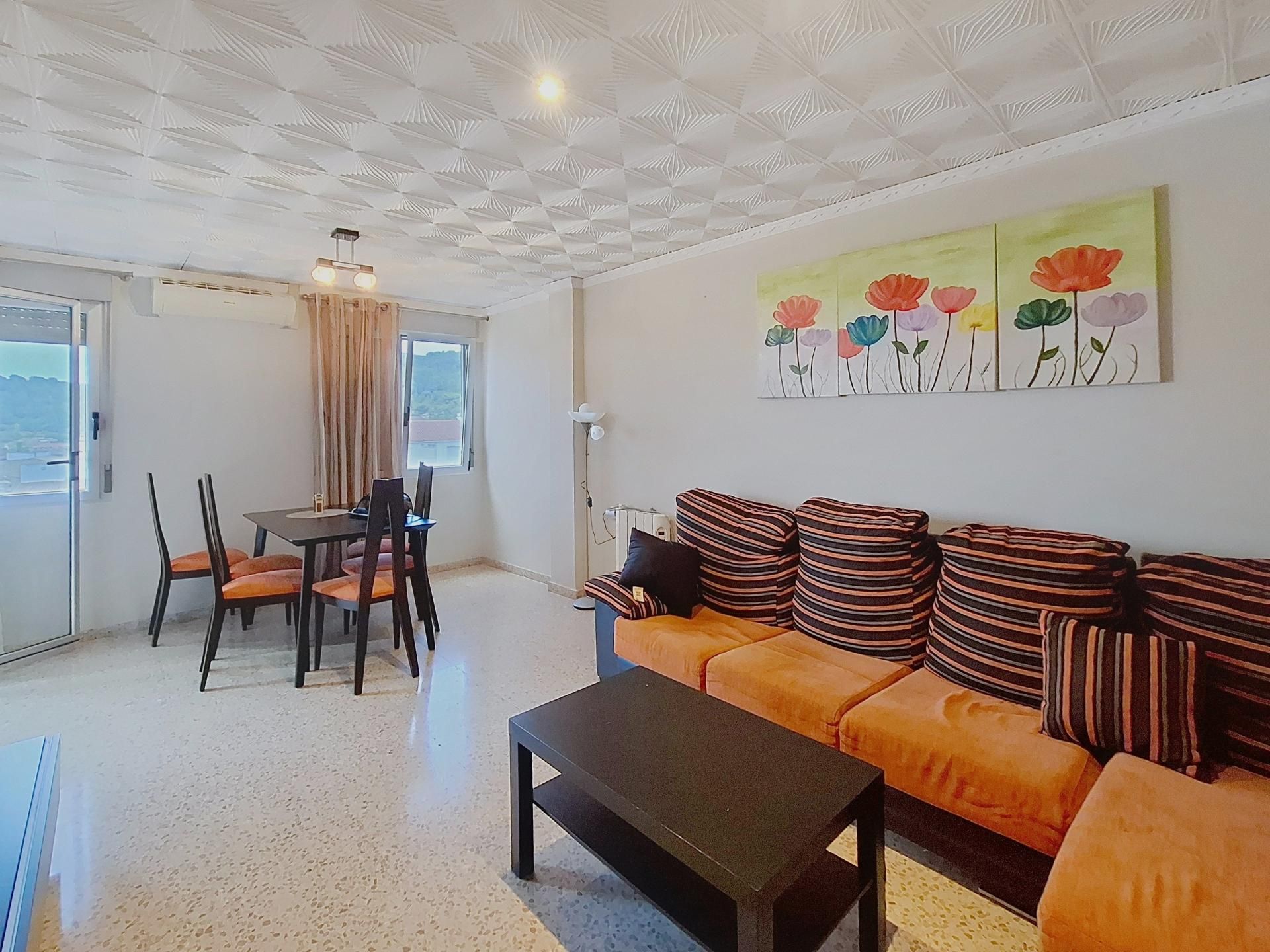 Wohnzimmer von Wohnung zum verkauf in Castelló de Rugat mit Terrasse