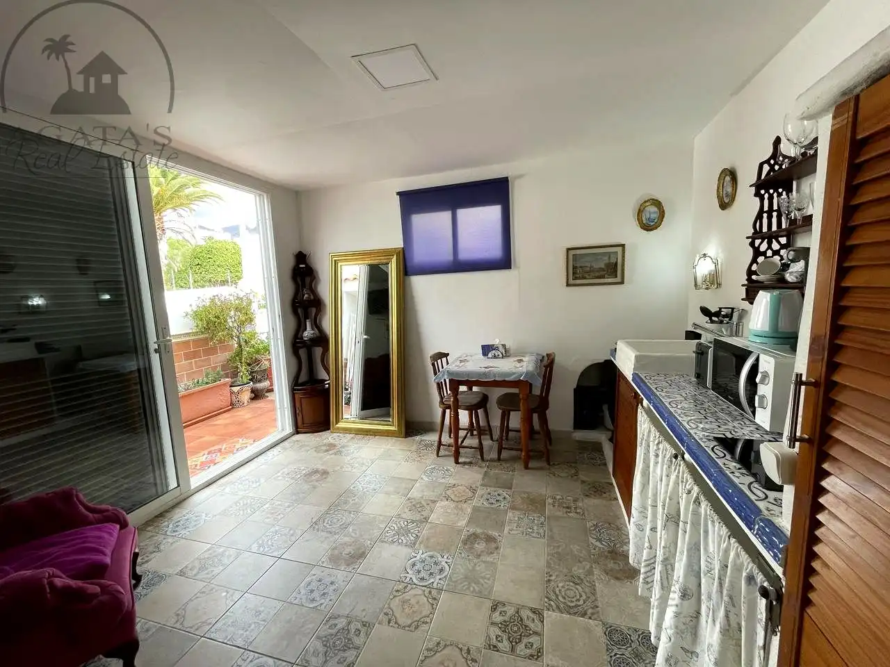 Cuina de Casa o xalet en venda en Adeje amb Terrassa, Moblat i Piscina comunitària