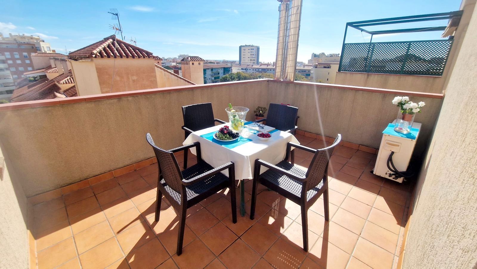 Terrace of Apartment for sale in Fuengirola  with Air Conditioner, Terrace and Furnished
