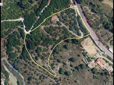 Terreny residencial en venda a Frigiliana