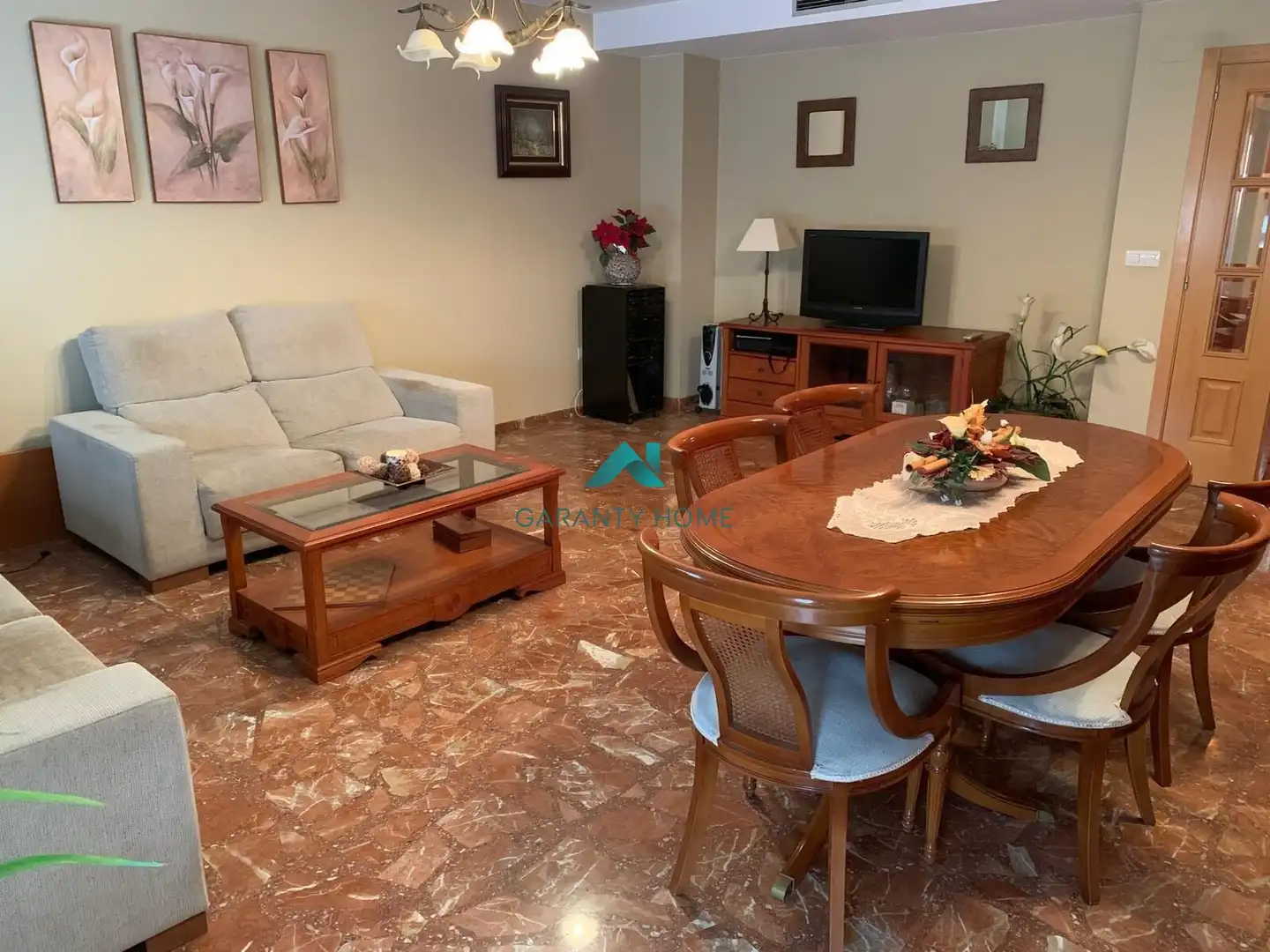 Sala d'estar de Àtic en venda en Vila-real amb Aire condicionat, Calefacció i Terrassa